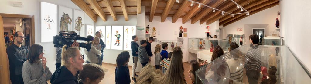 visita al museu de titelles